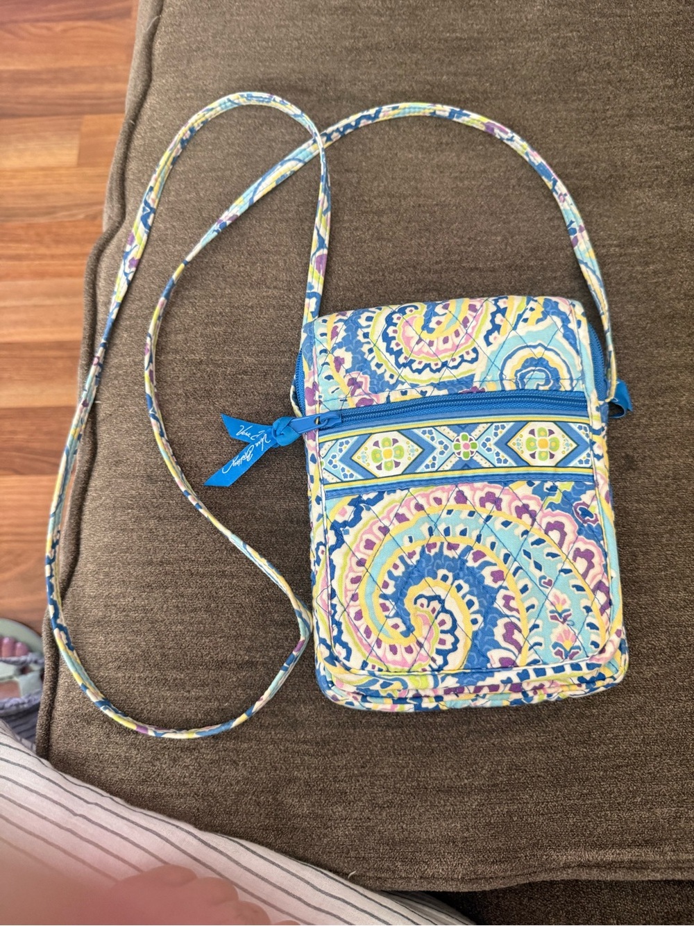 Vera Bradley Multicolor Paisley Crossbody Phone Bag